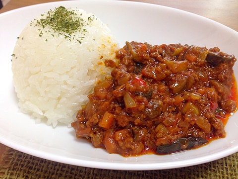 夏だ！トマト缶で簡単！キーマカレー